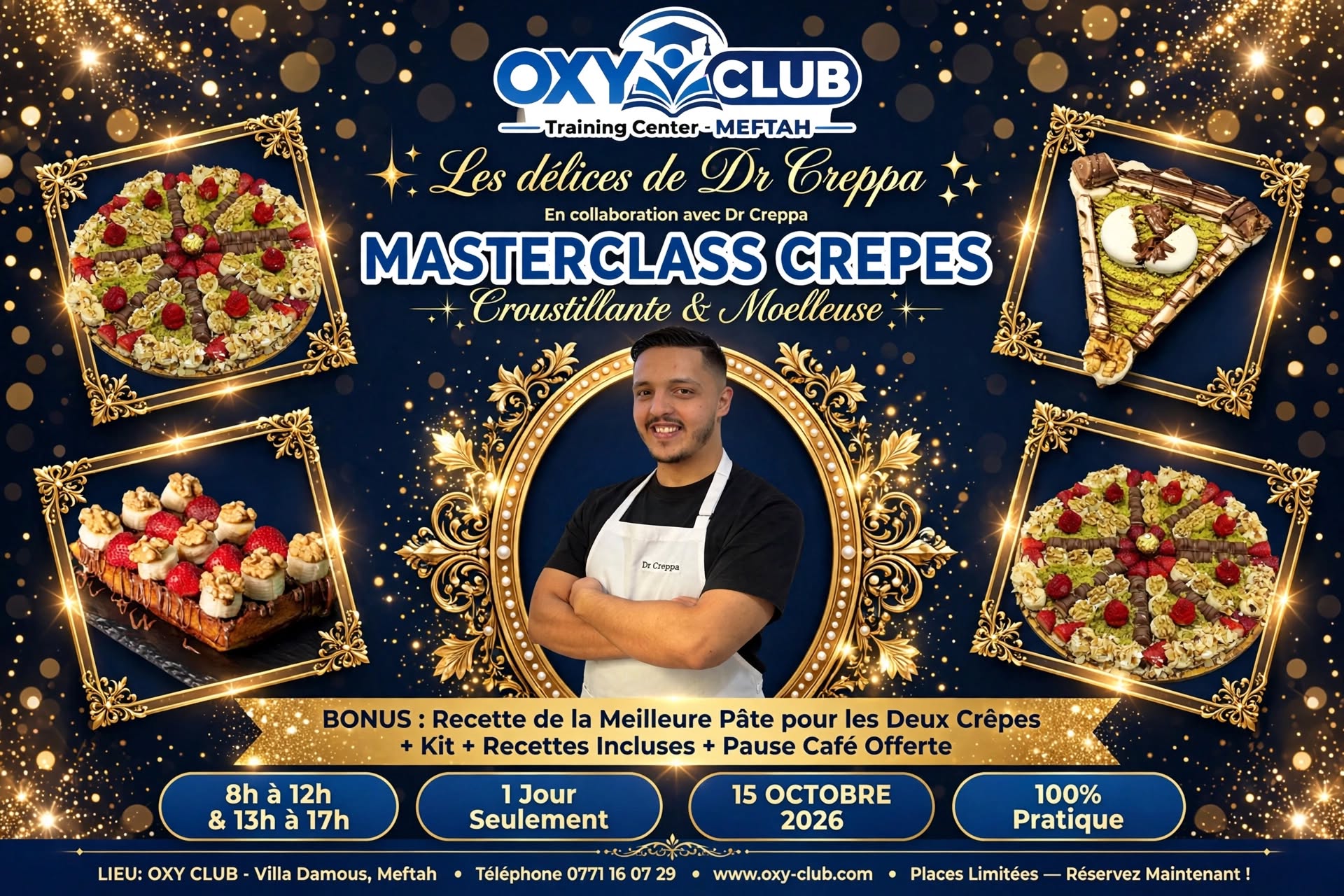 MASTERCLASS CRÊPES Croustillante & Moelleuse